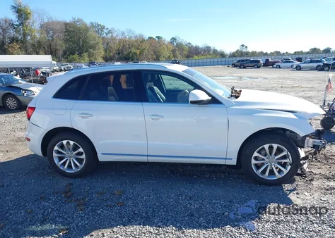 2013 Audi Q5 2.0T Premium from USA, damaged, VIN WA1LFAFP9DA020876